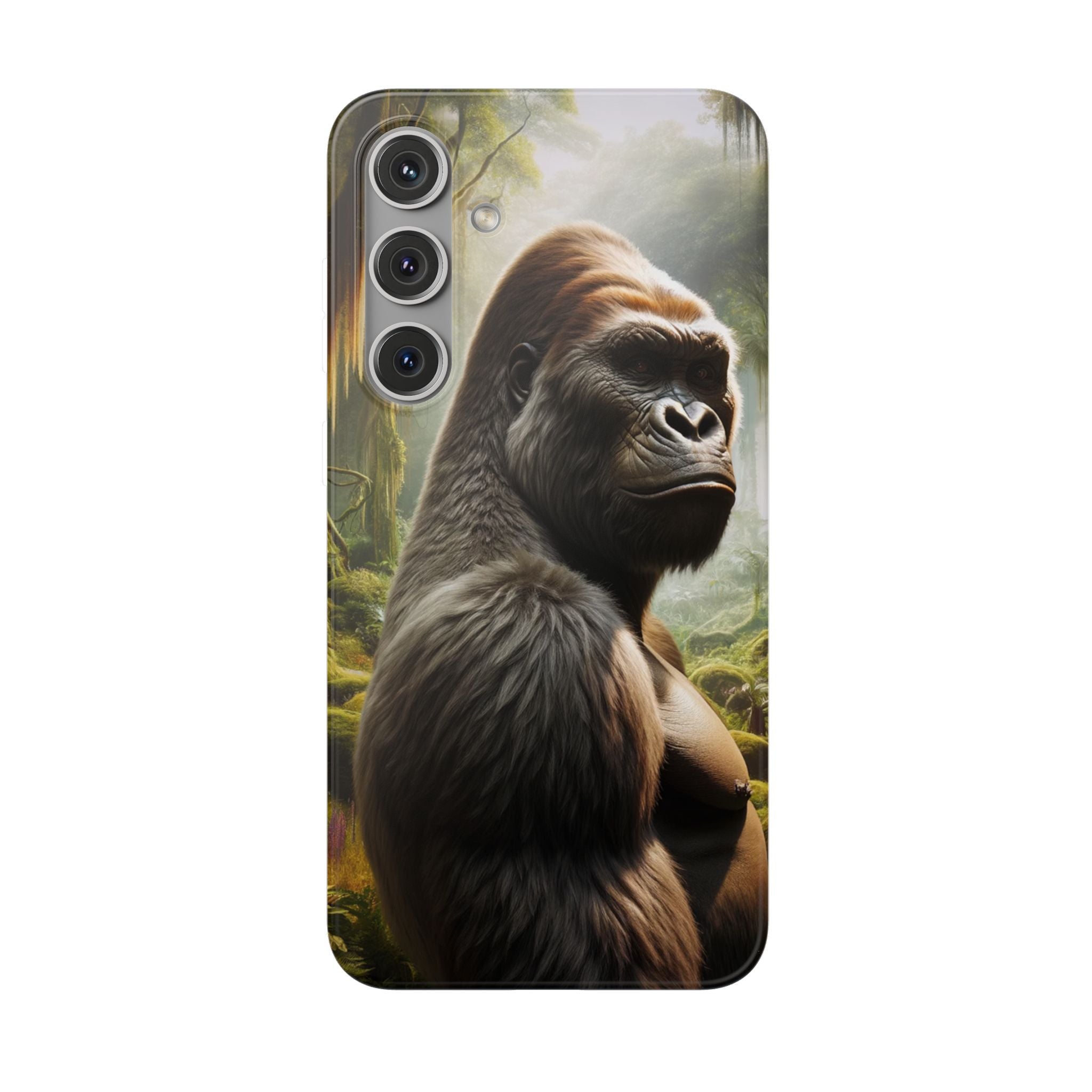Curious Gorilla - Flexi Case (for Samsung only)