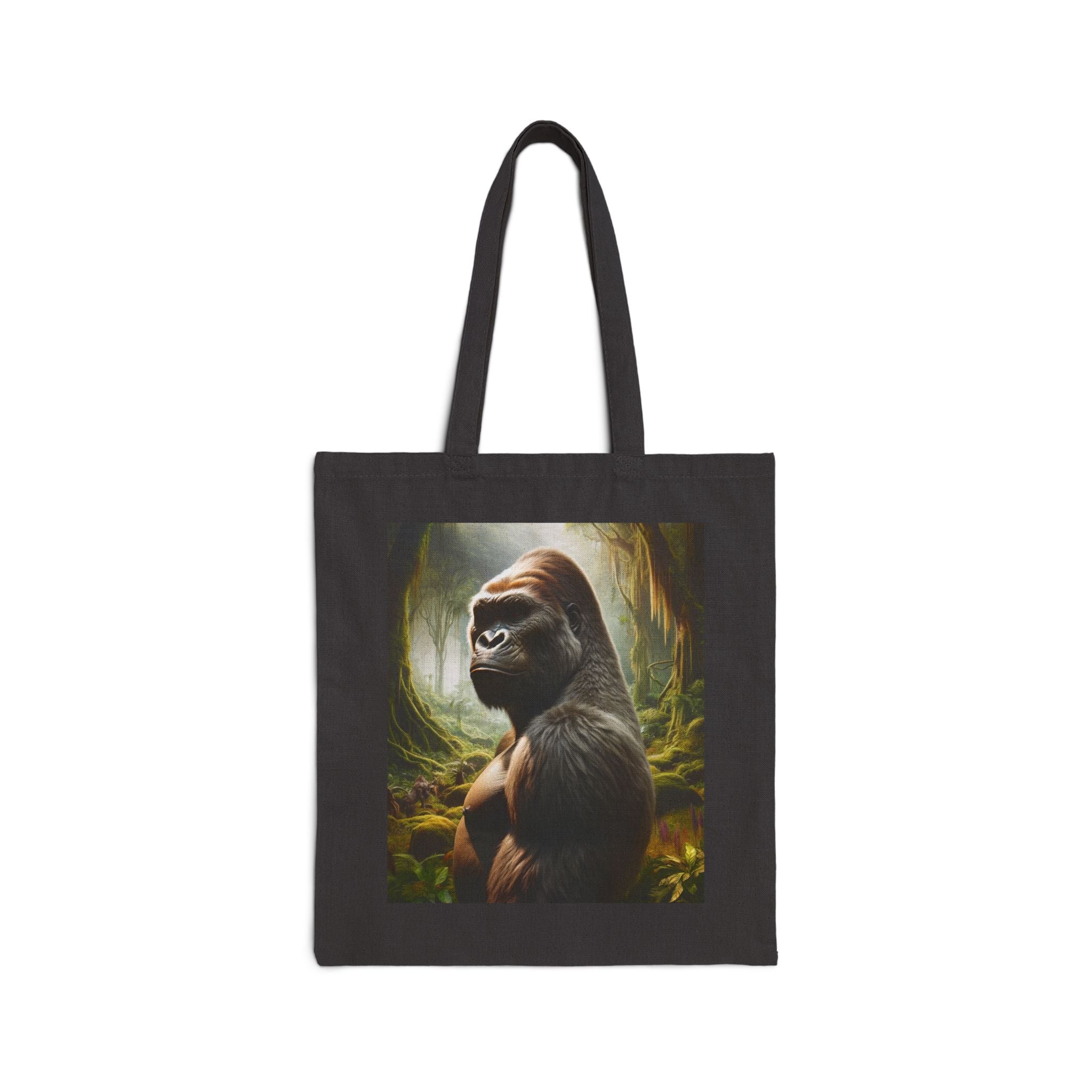 Gorilla Art - Cotton Canvas Tote Bag