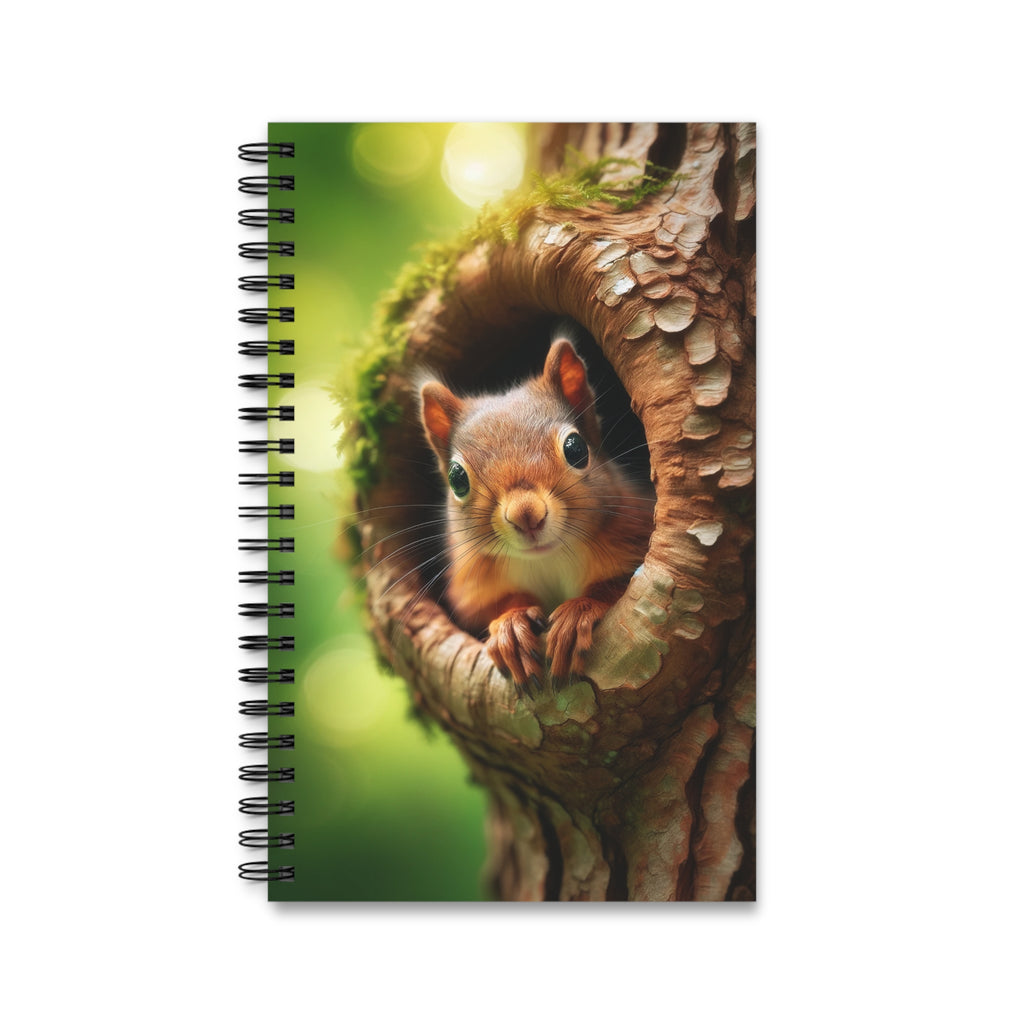 Squirrel in tree - Spiral Journal (EU)
