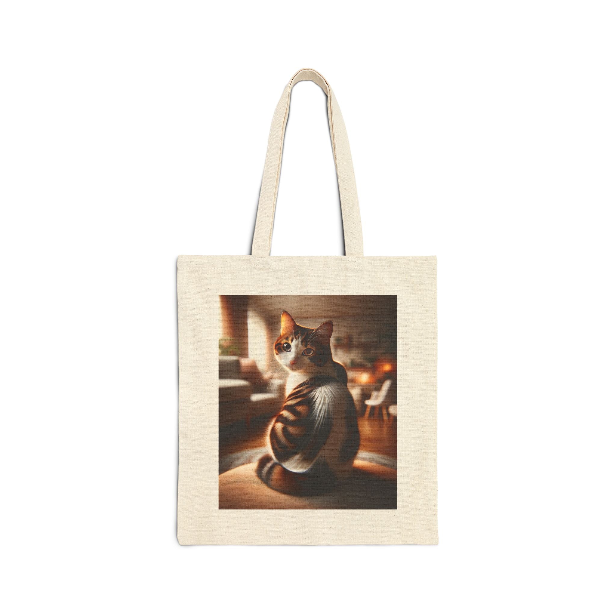 Cat Lover's - Cotton Canvas Tote Bag