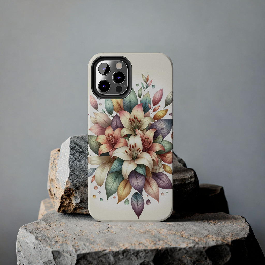 Phone Cases - Beautiful Lily Bouquet Design