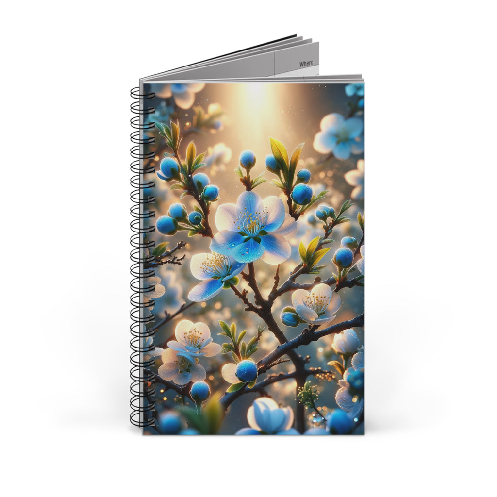 Blue and white flowers (1) - Spiral Journal