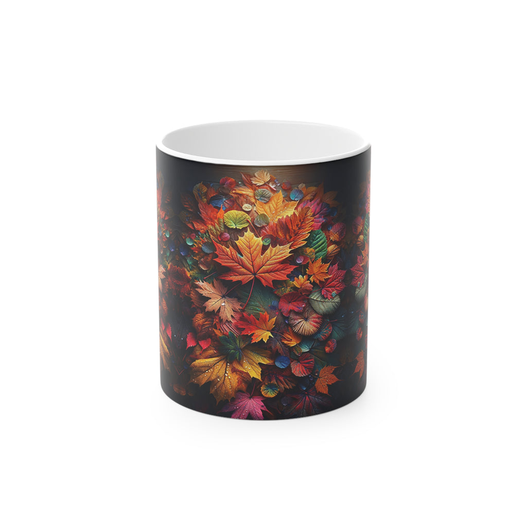 Autumn Leaves Magic Mug — Color-Changing Coffee Cup