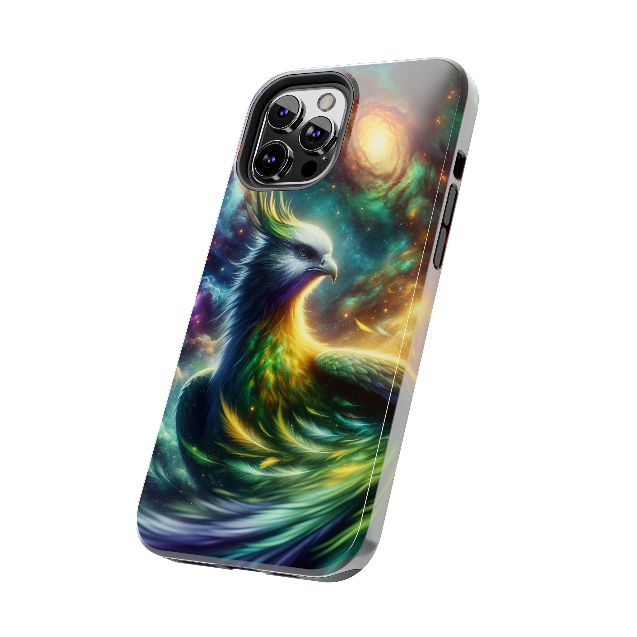 Phone Cases - Green Phoenix Design