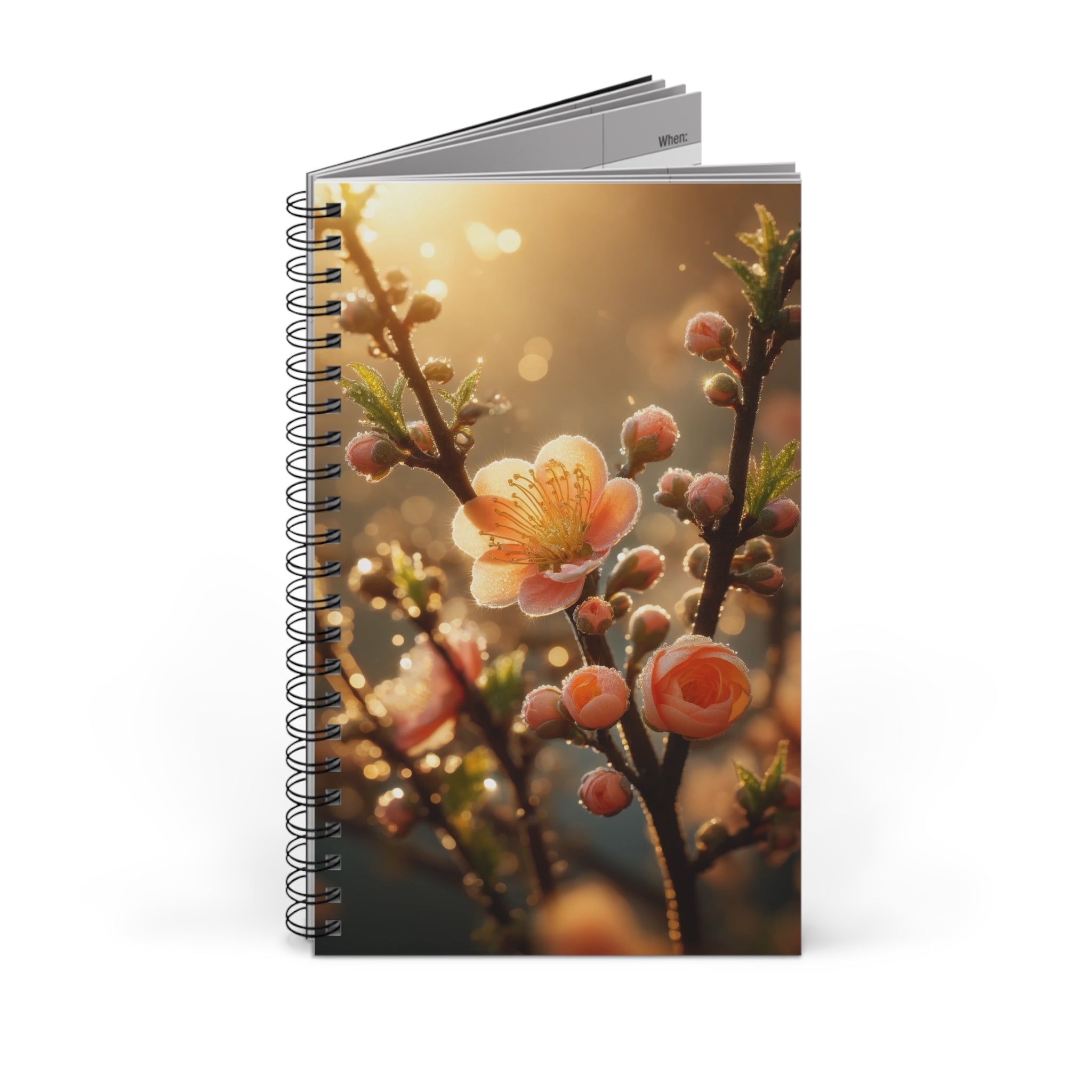 Peach-coloured diamond flowers (3)- Spiral Journal