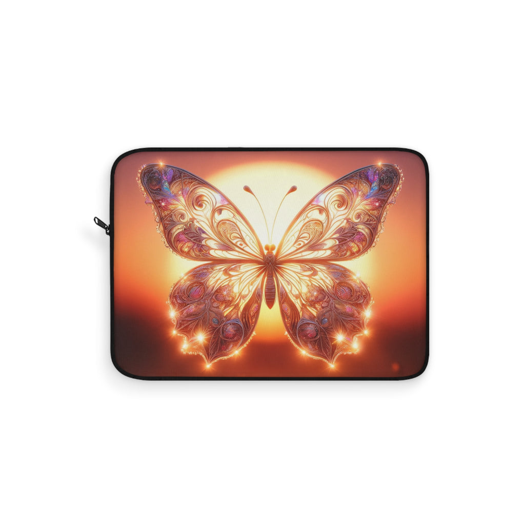 Pink butterfly - Laptop Sleeve