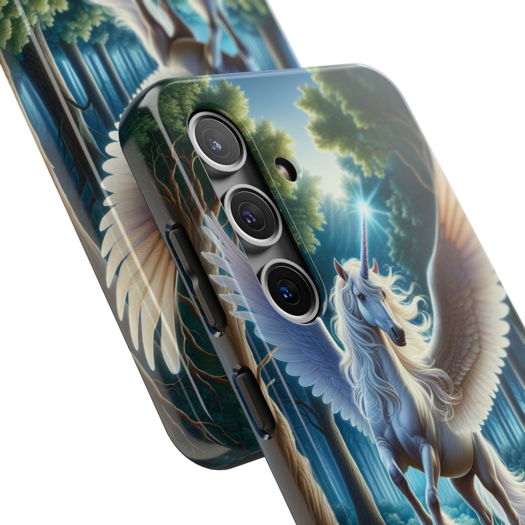 Landing Unicorn - Tough Phone Case