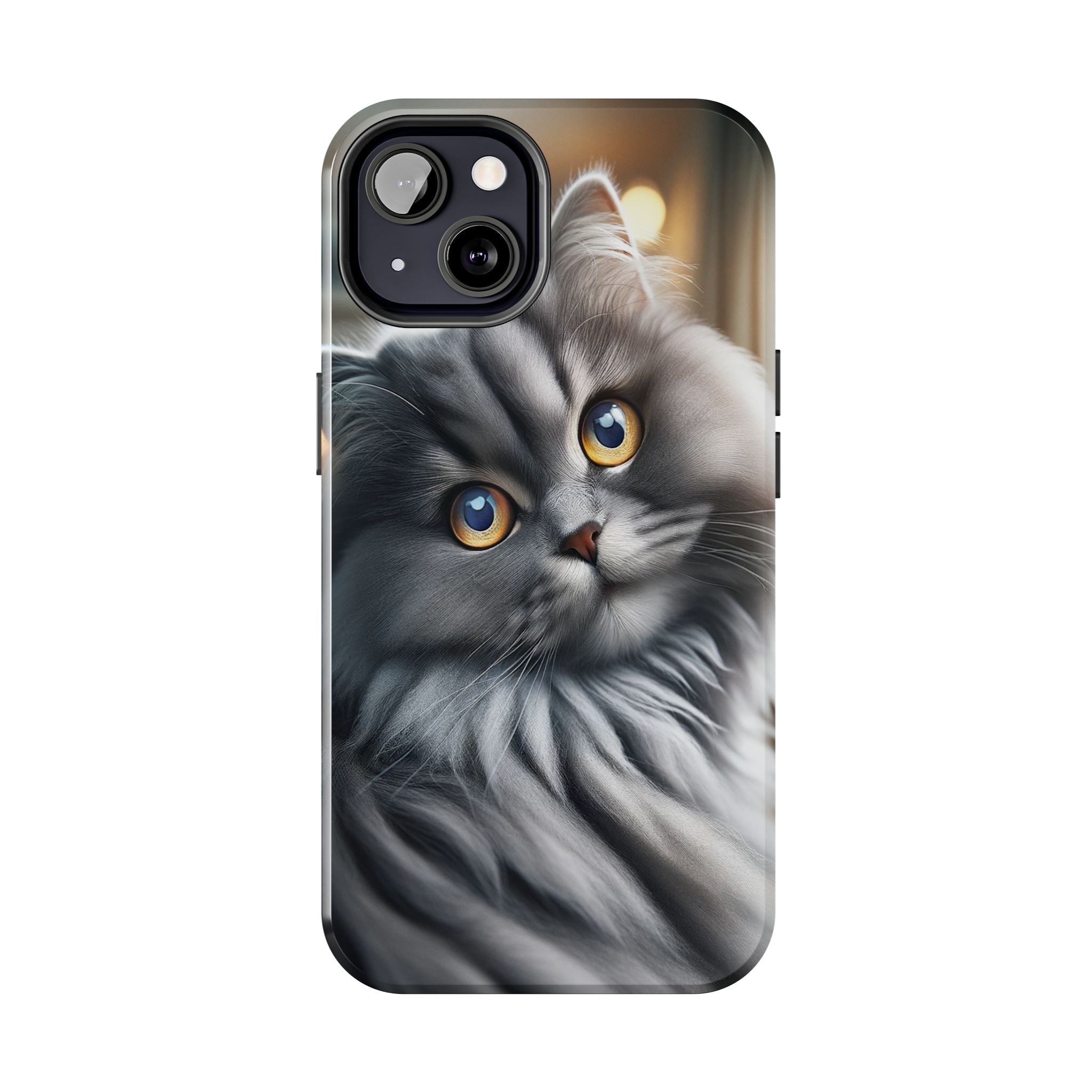 Grey cat - Tough Phone Case