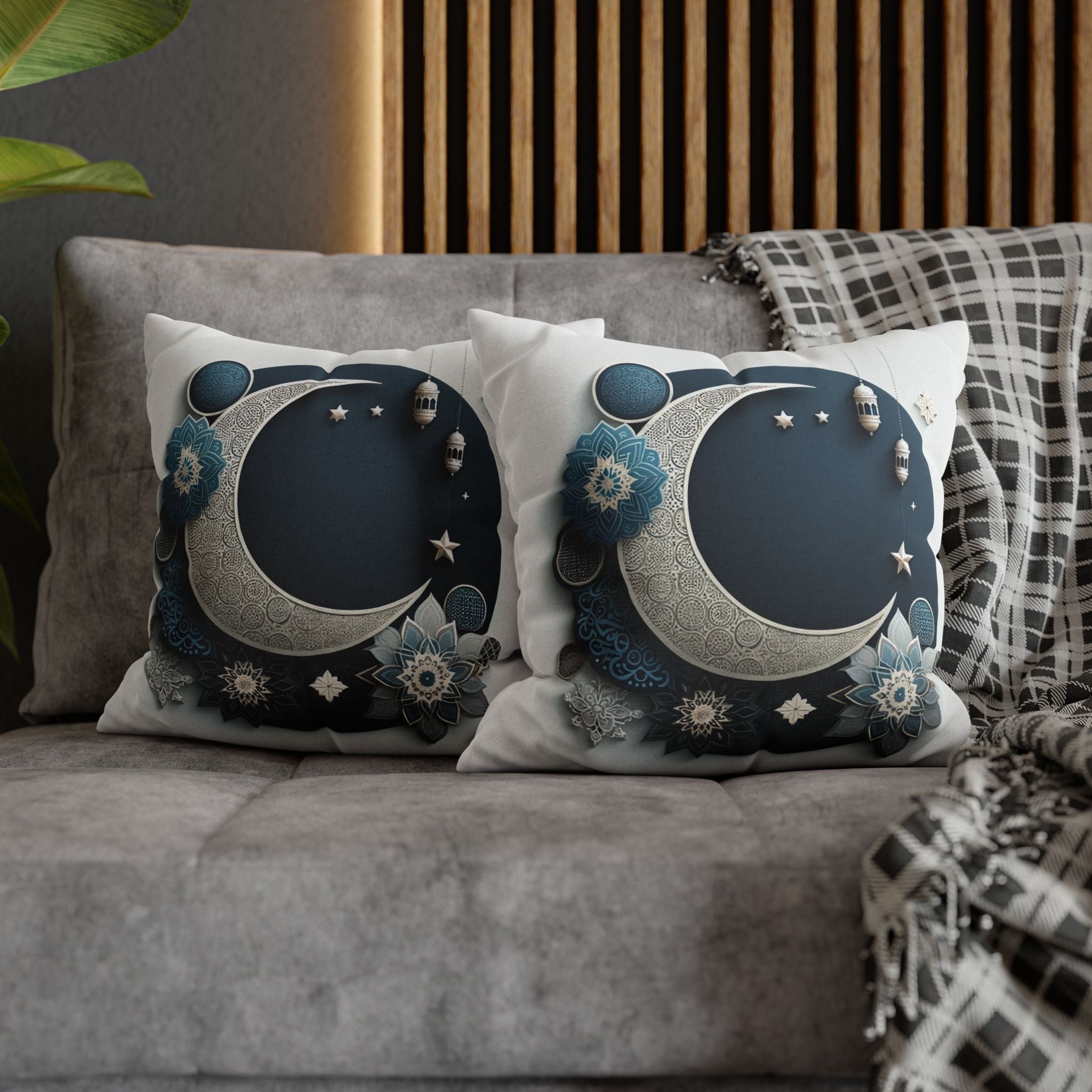 Islamic Art 4 - Polyester Square Pillowcase