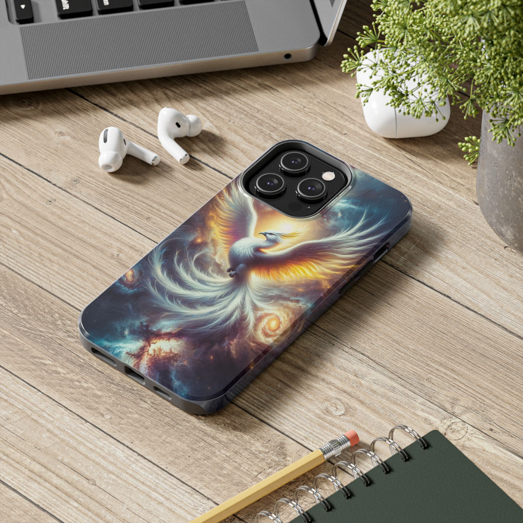 Phone Case - White Phoenix Design