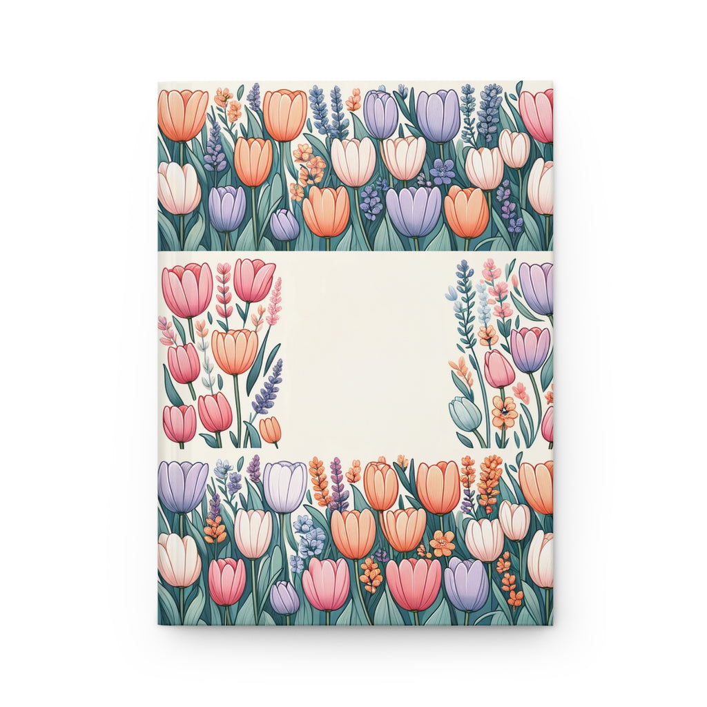 Tulips - Hardcover Notebook