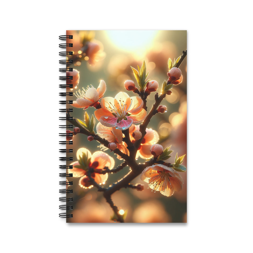Peach-coloured diamond flowers (1) - Spiral Journal