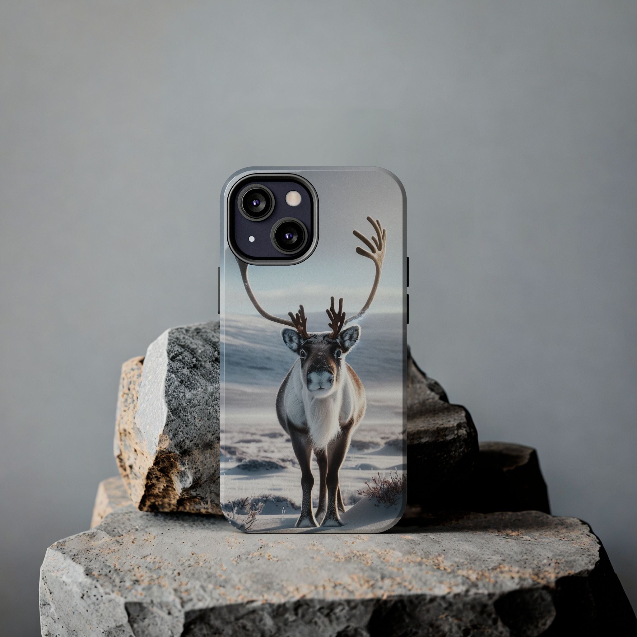 Phone Cases - Curious Reindeer Design