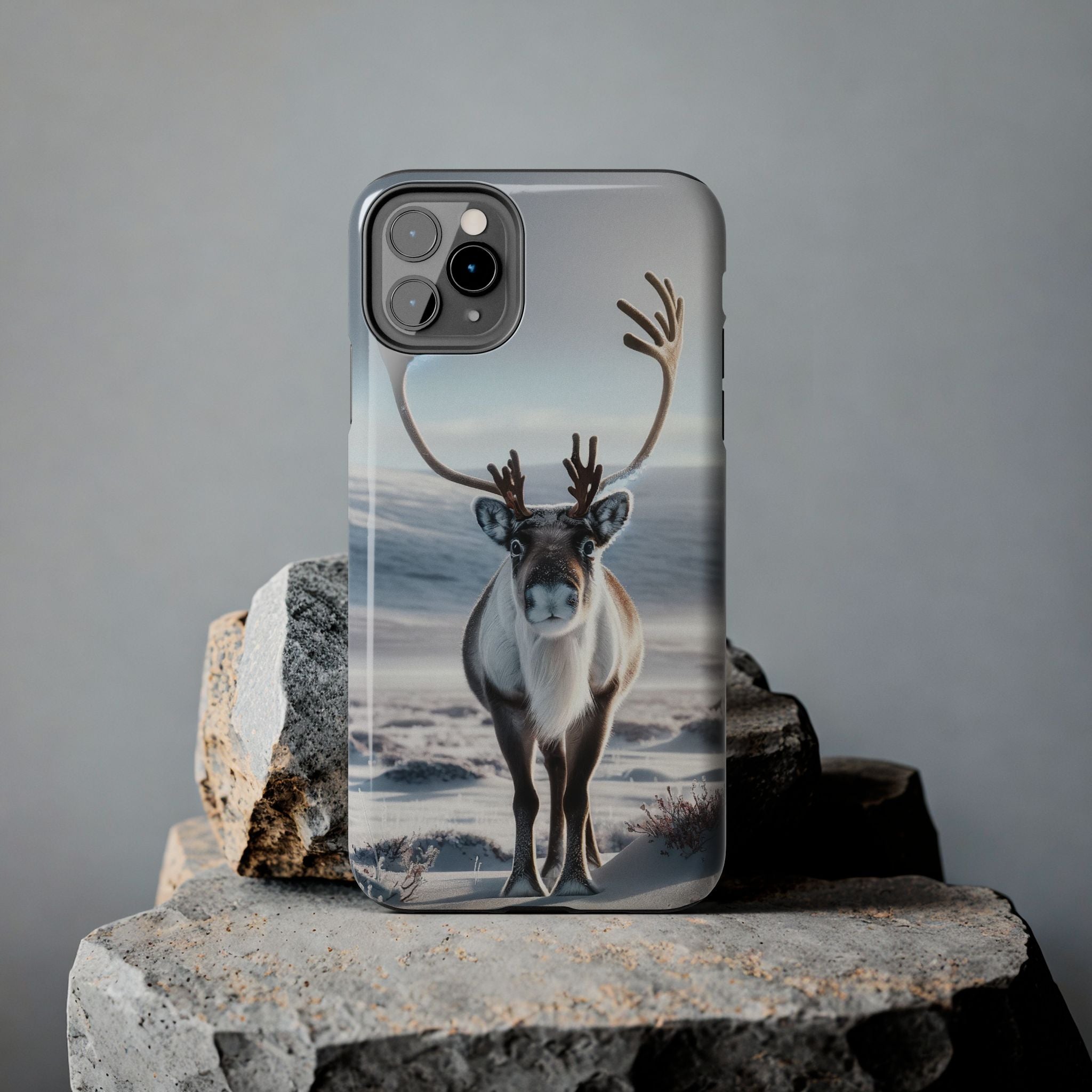 Phone Cases - Curious Reindeer Design