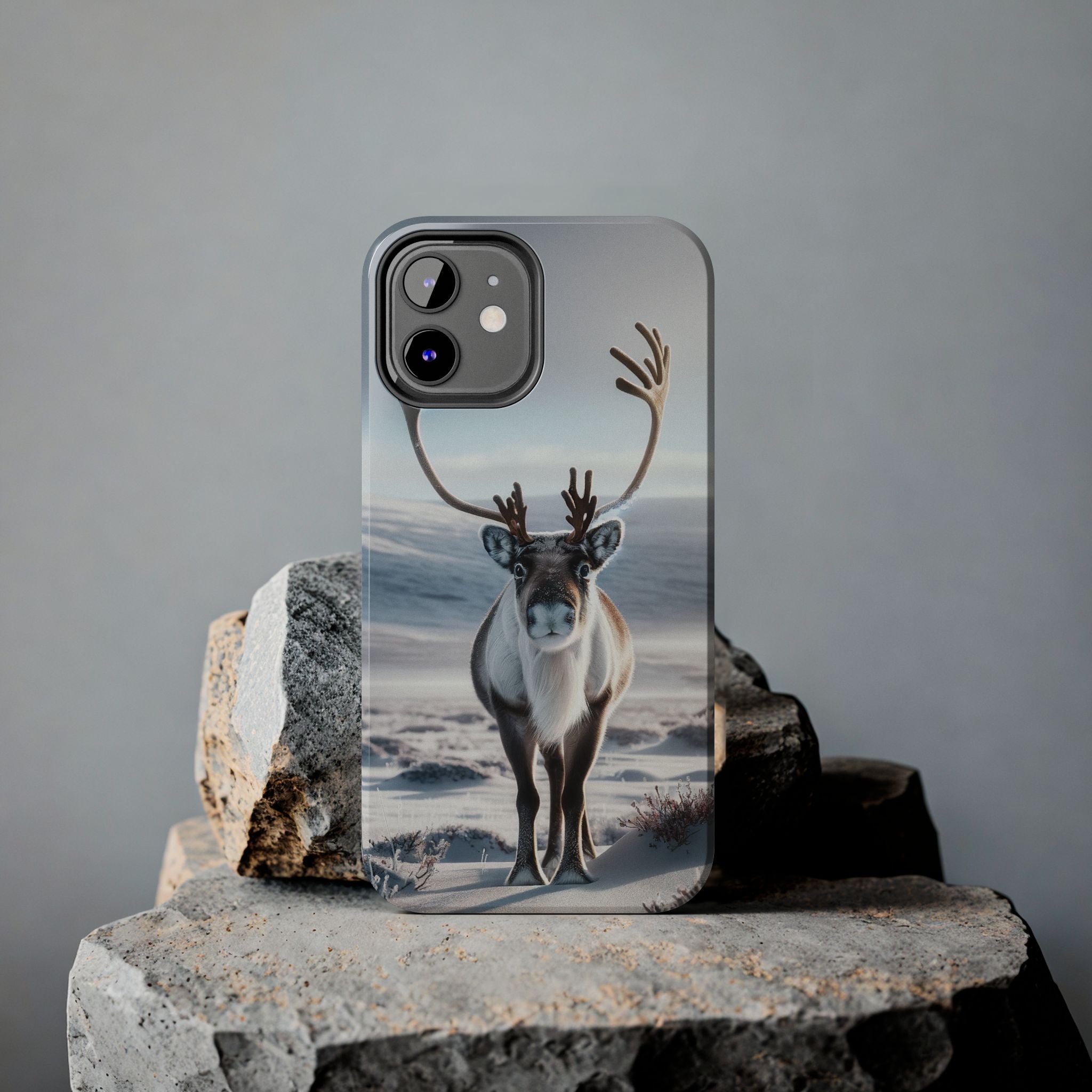Phone Cases - Curious Reindeer Design