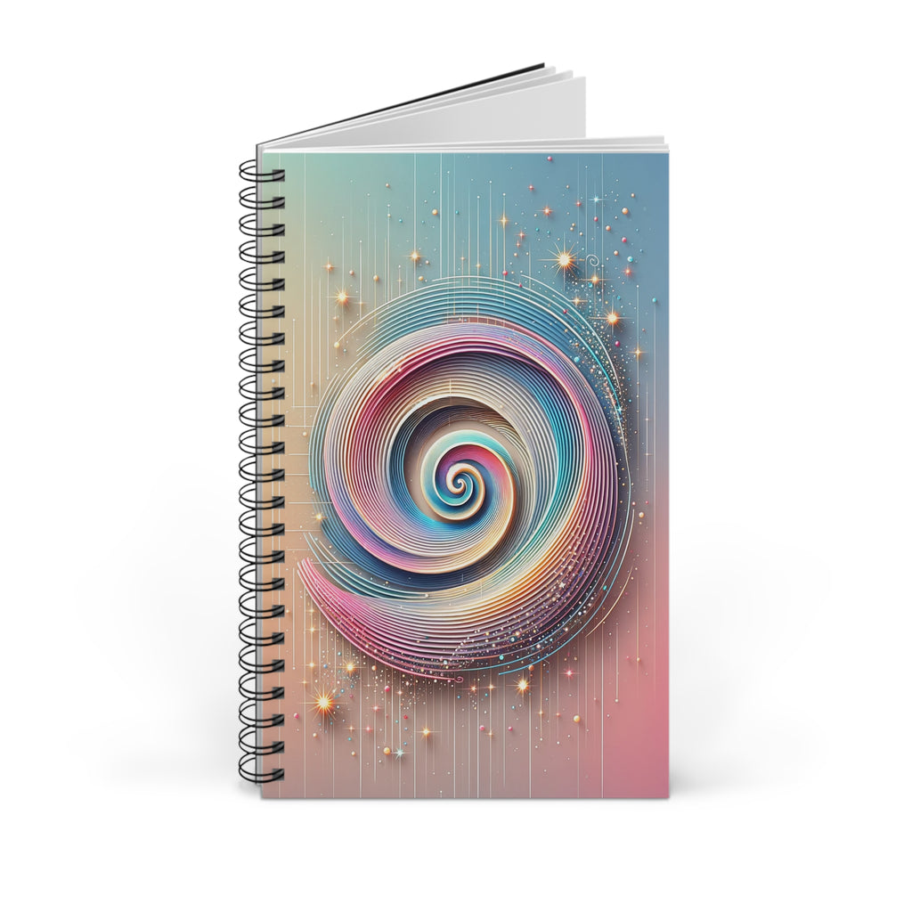 Blue and pink spiral - Spiral Journal (EU)