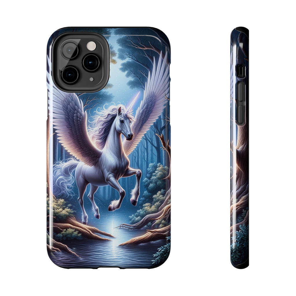 Phone Case - Unicorn Landing in Magical Forest