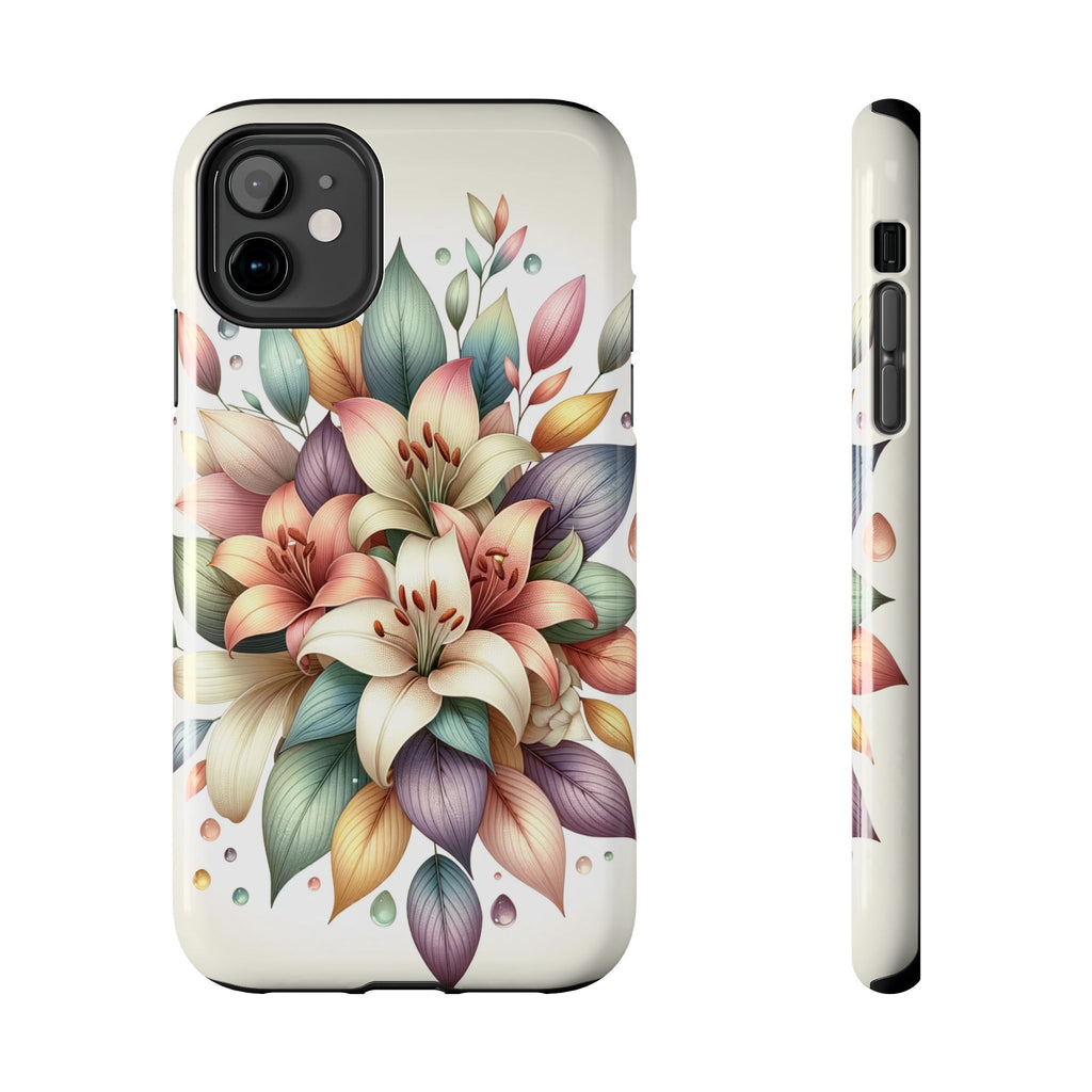 Phone Cases - Beautiful Lily Bouquet Design