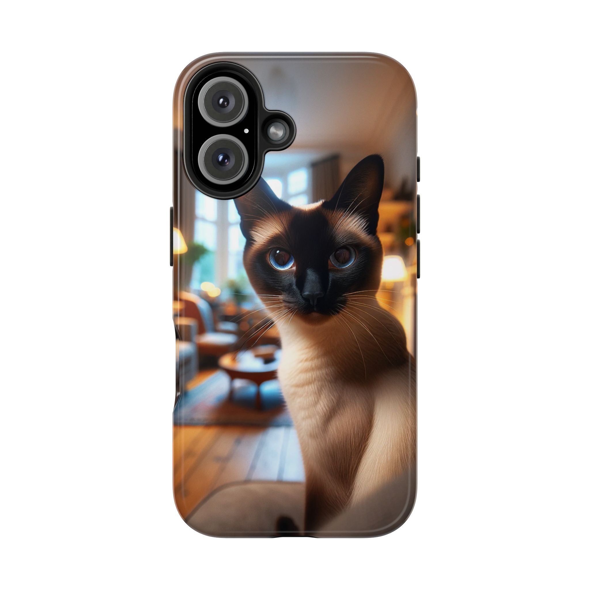 Curious cat - Tough Phone Case