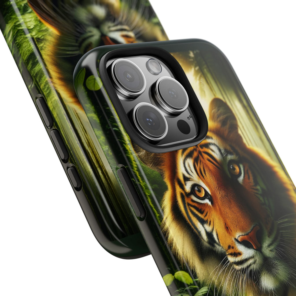 Curious Tiger - Tough Phone Case