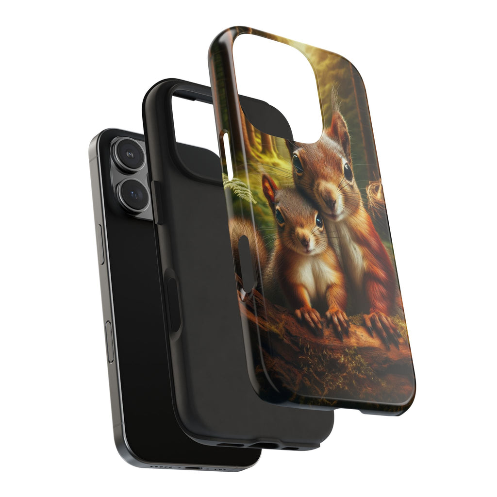 Two squirrels - Tough Phone Case