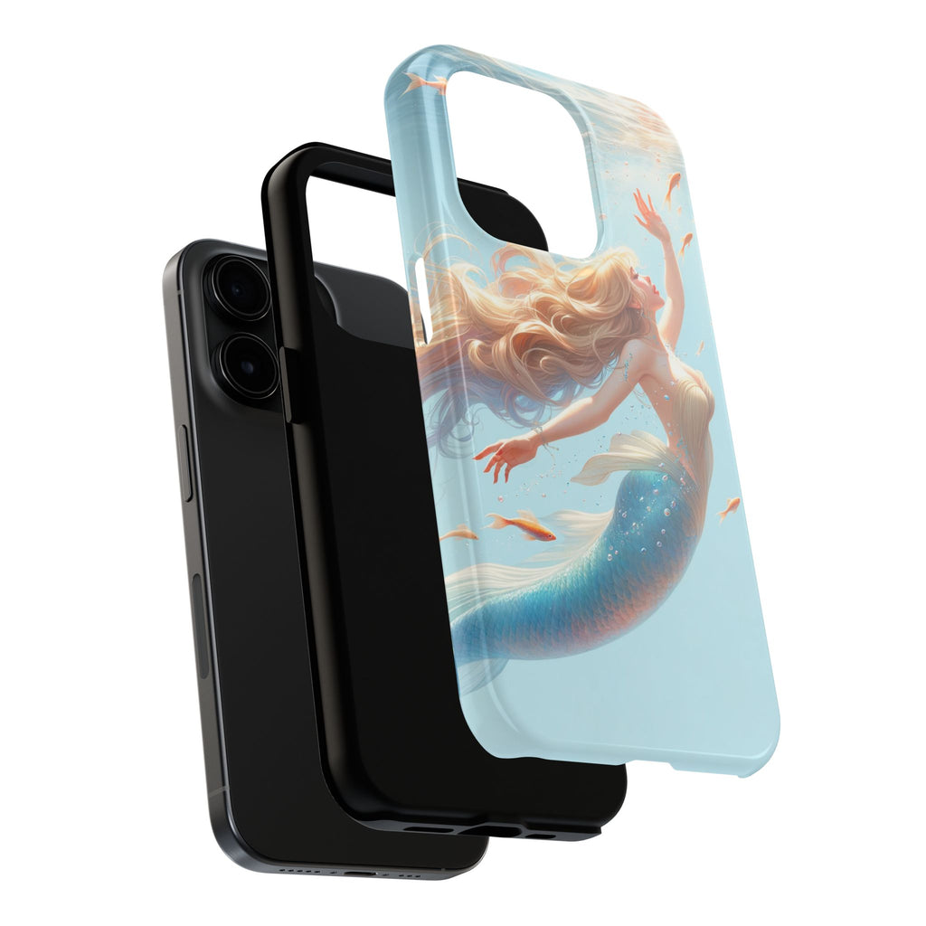 Blond mermaid - Tough Phone Case