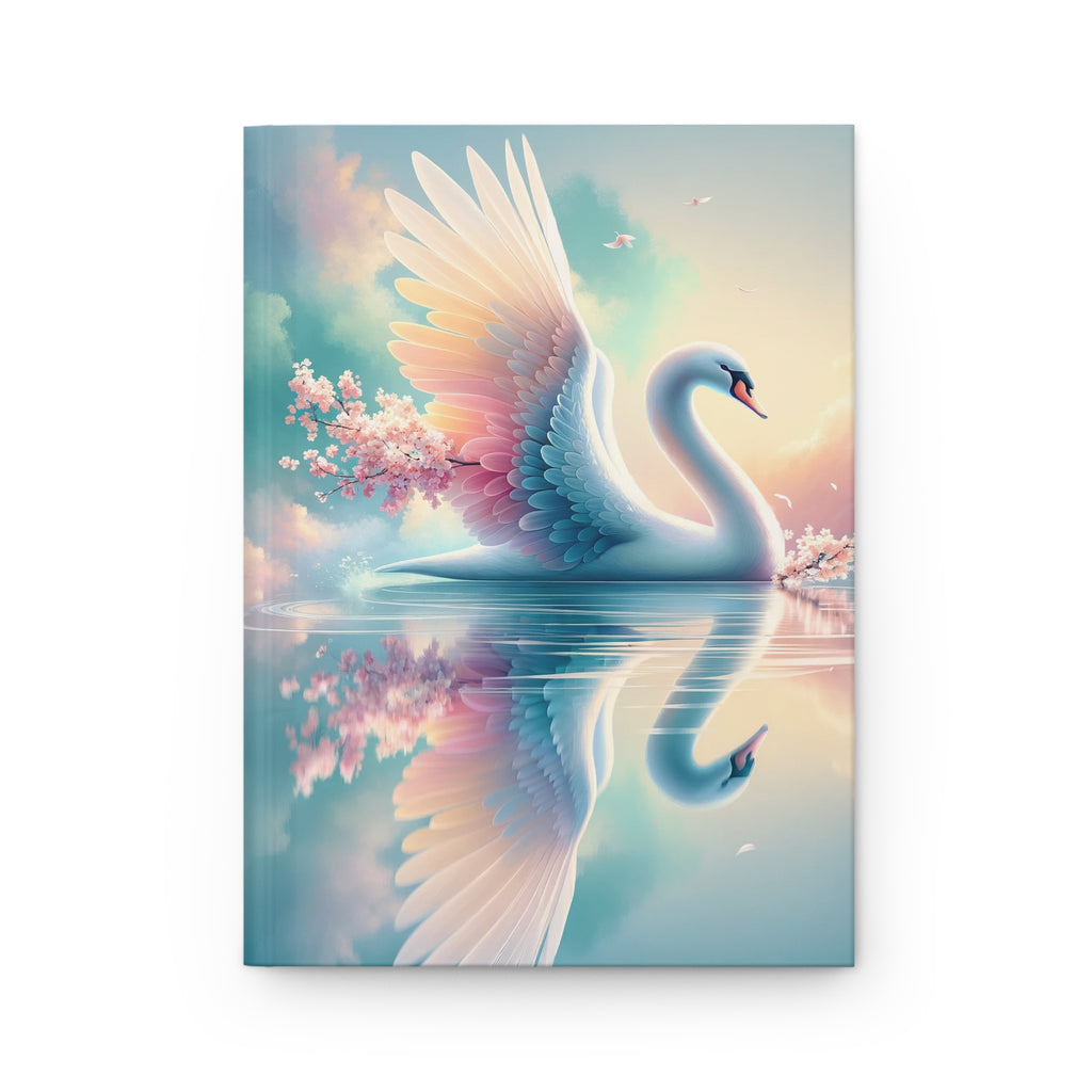 Swan - Hardcover Notebook