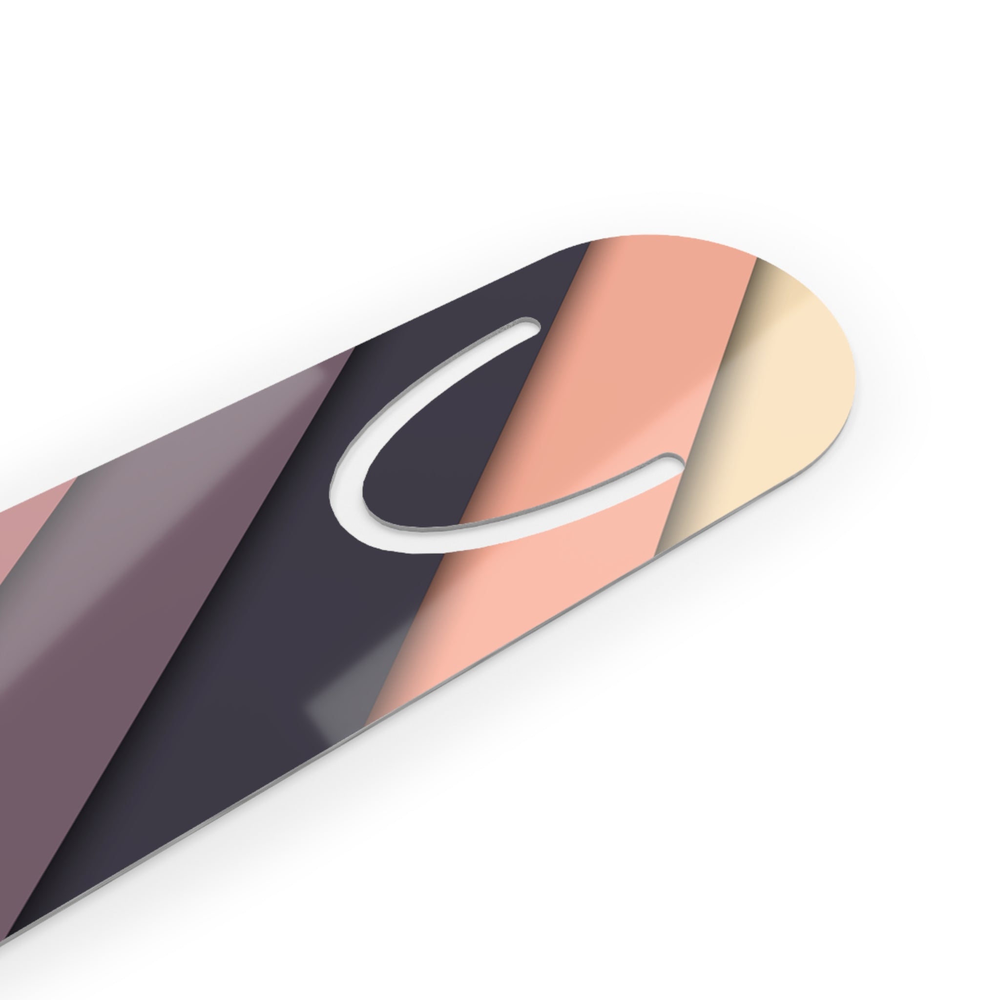 Pink, purple, peach diagonal strokes 1- Bookmark