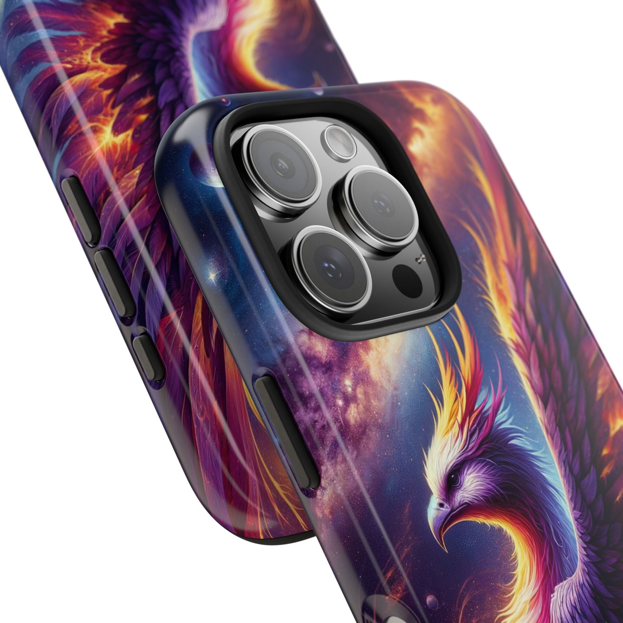 Purple Phoenix Phone Case