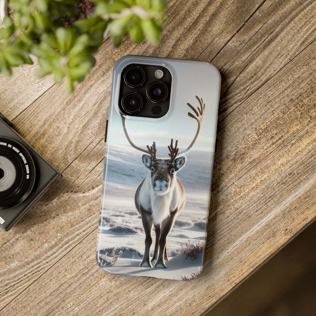 Phone Cases - Curious Reindeer Design