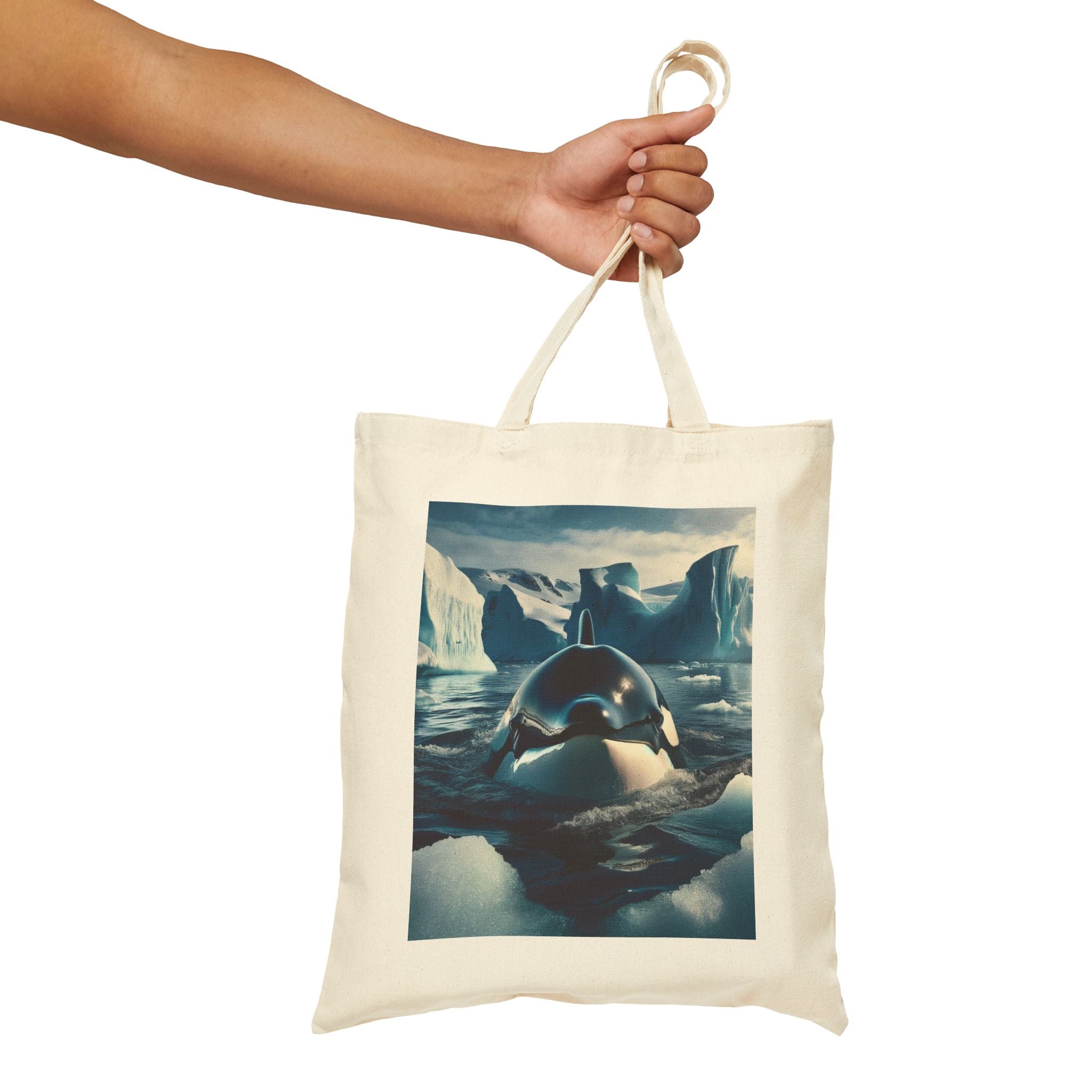 Orca Design - Cotton Canvas Tote Bag