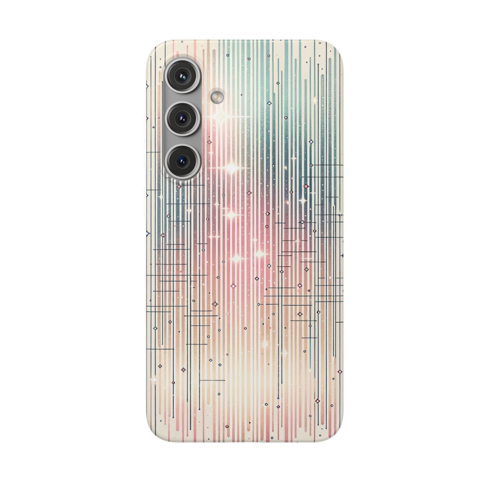Pastel Lines- Flexi Case (Samsung only)