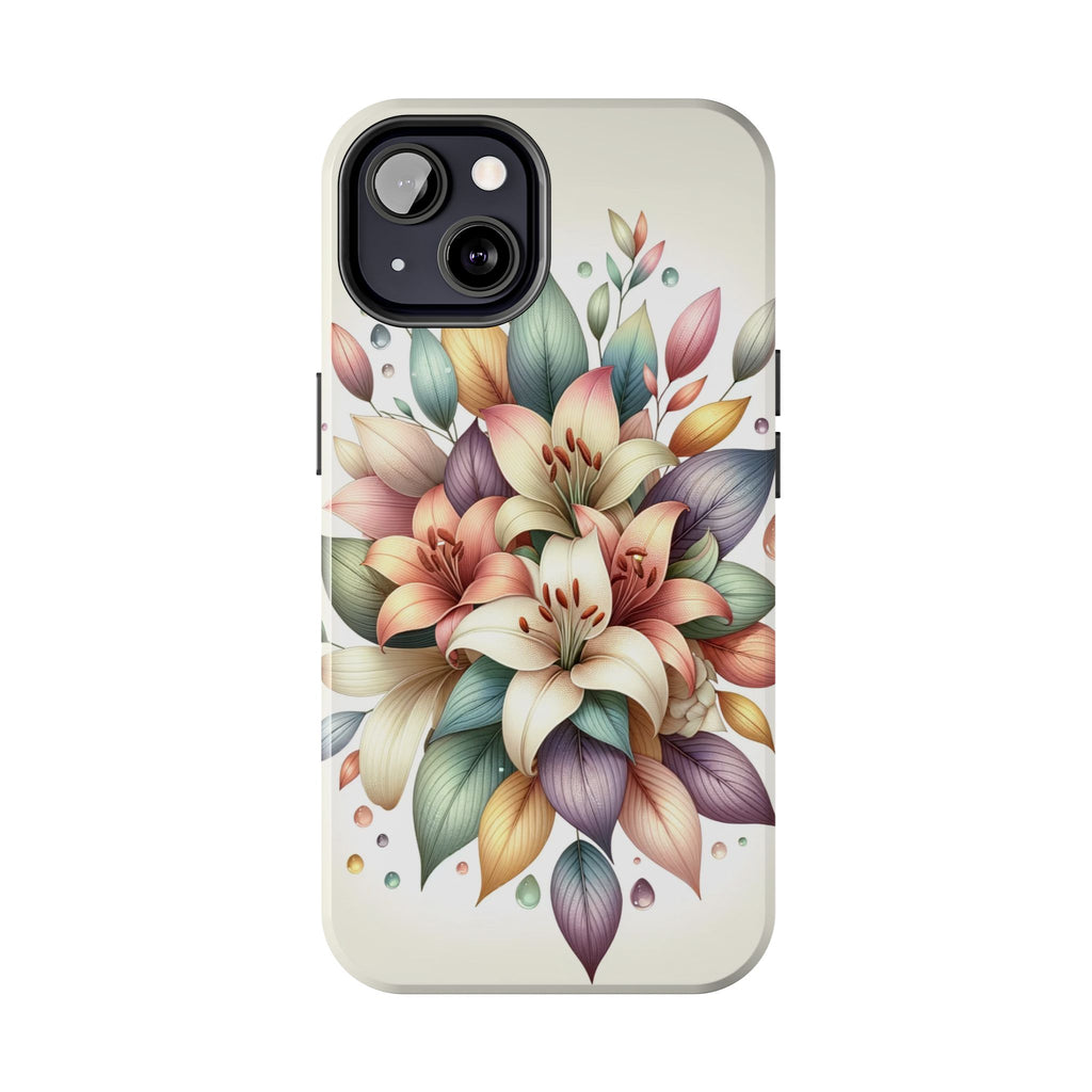 Phone Cases - Beautiful Lily Bouquet Design