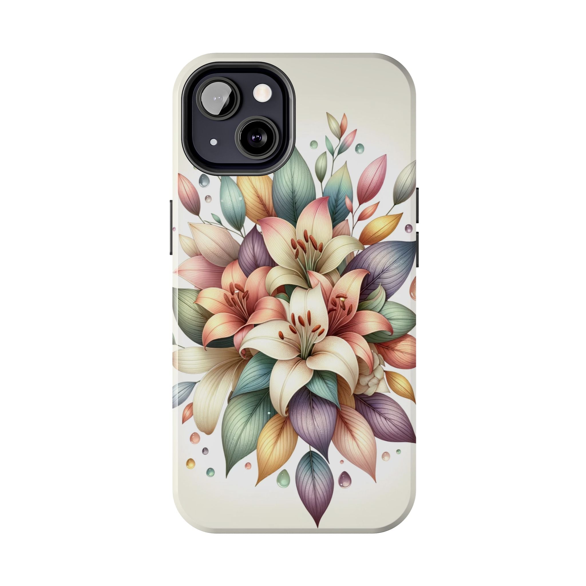 Phone Cases - Beautiful Lily Bouquet Design