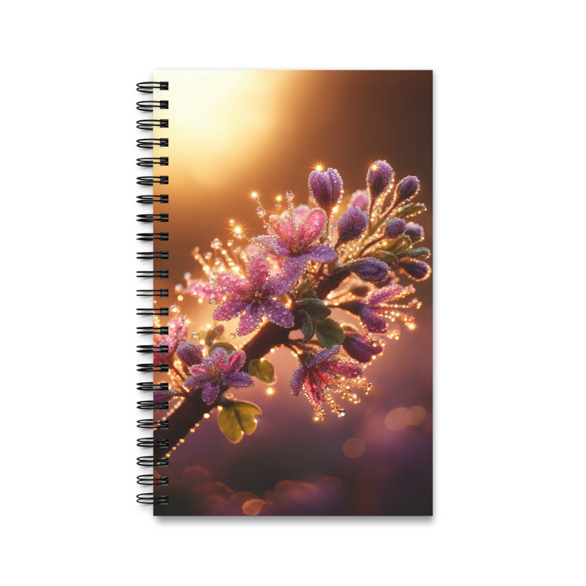 Lavender-coloured Diamond flowers (5) - Spiral Journal