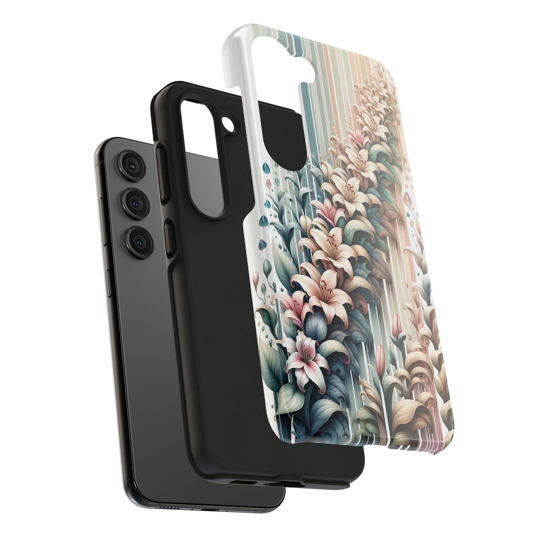 Pastel lilies - Tough Phone Case
