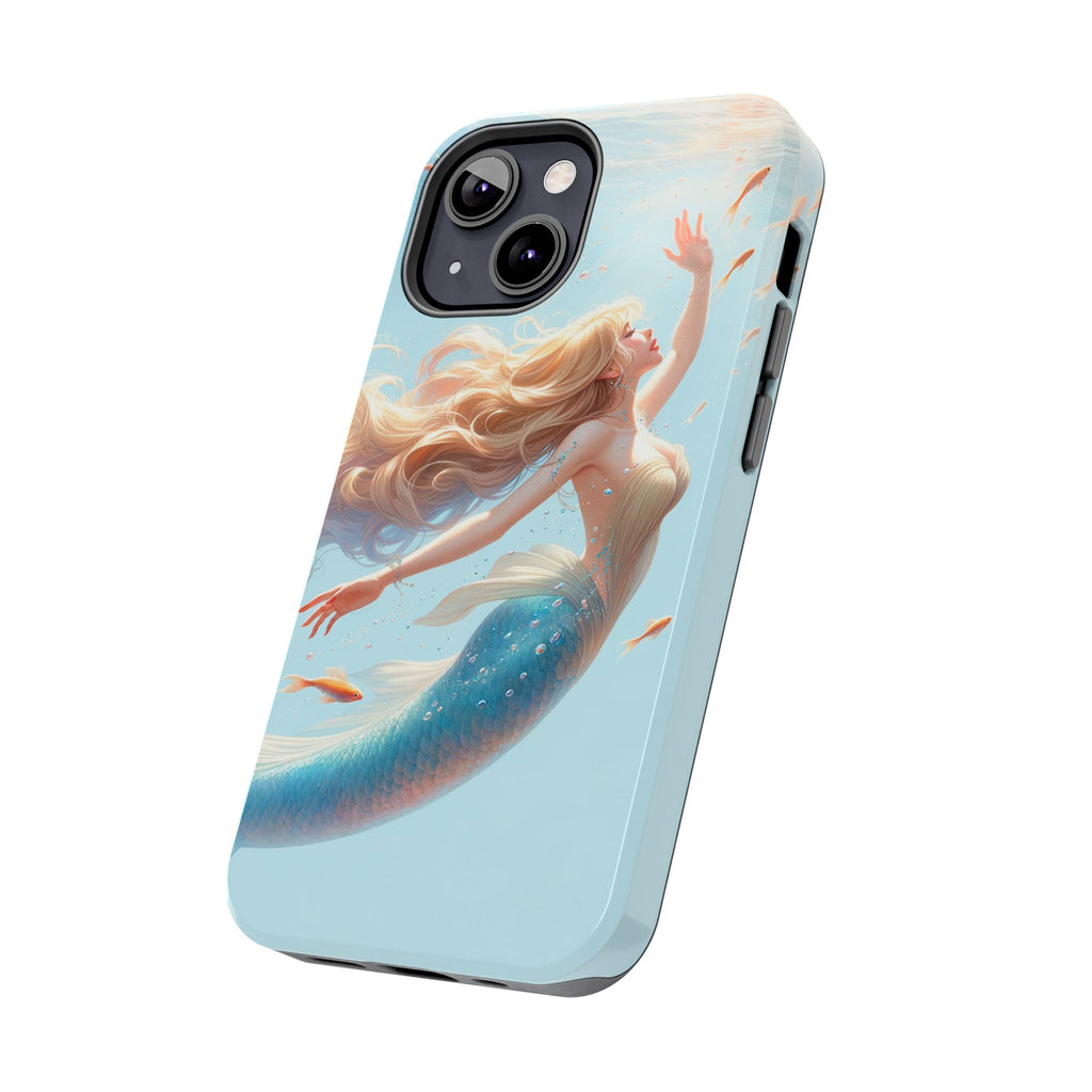 Blond mermaid - Tough Phone Case