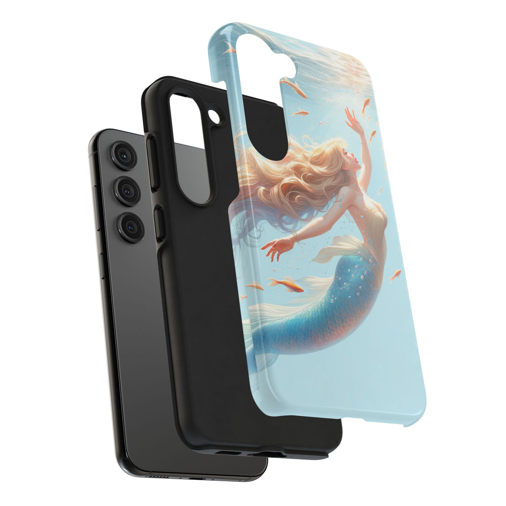 Blond mermaid - Tough Phone Case