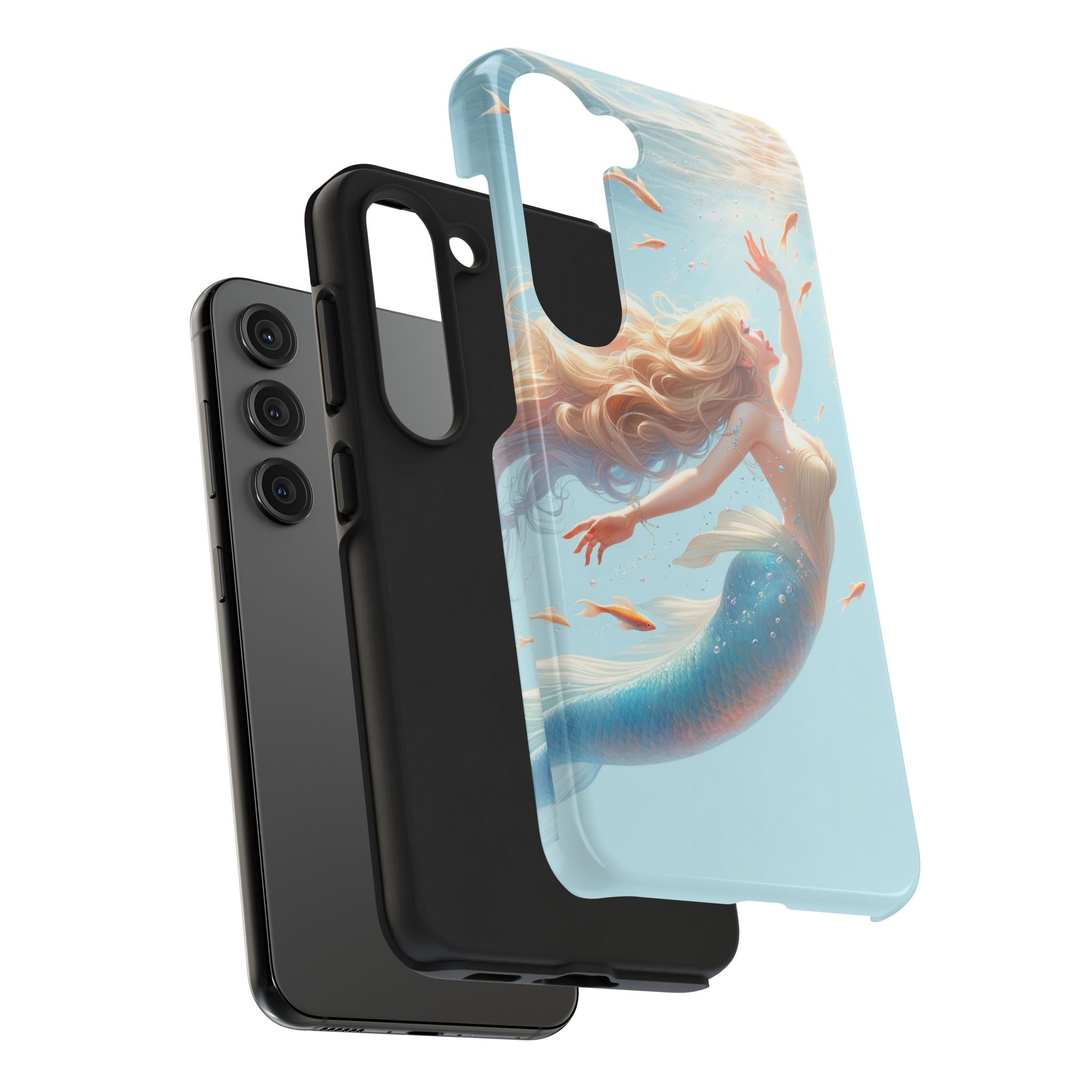 Blond mermaid - Tough Phone Case