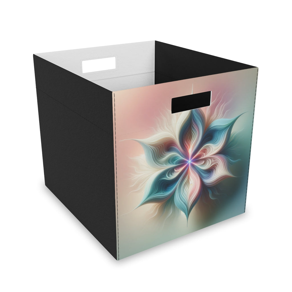Pastel coloured star on pastel background - Storage Box