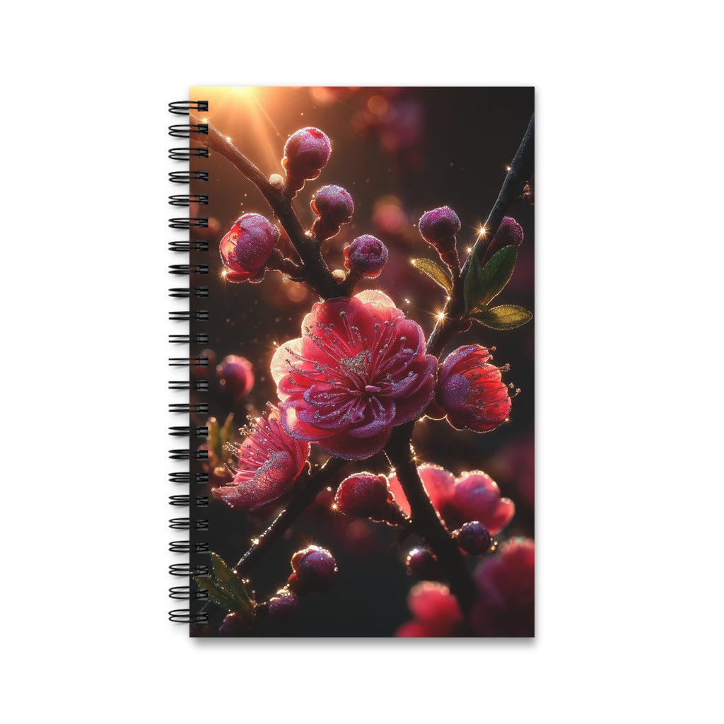 Pink-coloured diamond flowers (4) - Spiral Journal
