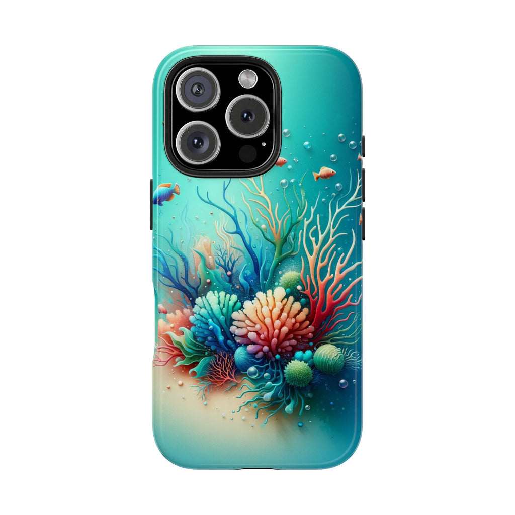 Phone Case Coral Reef Design