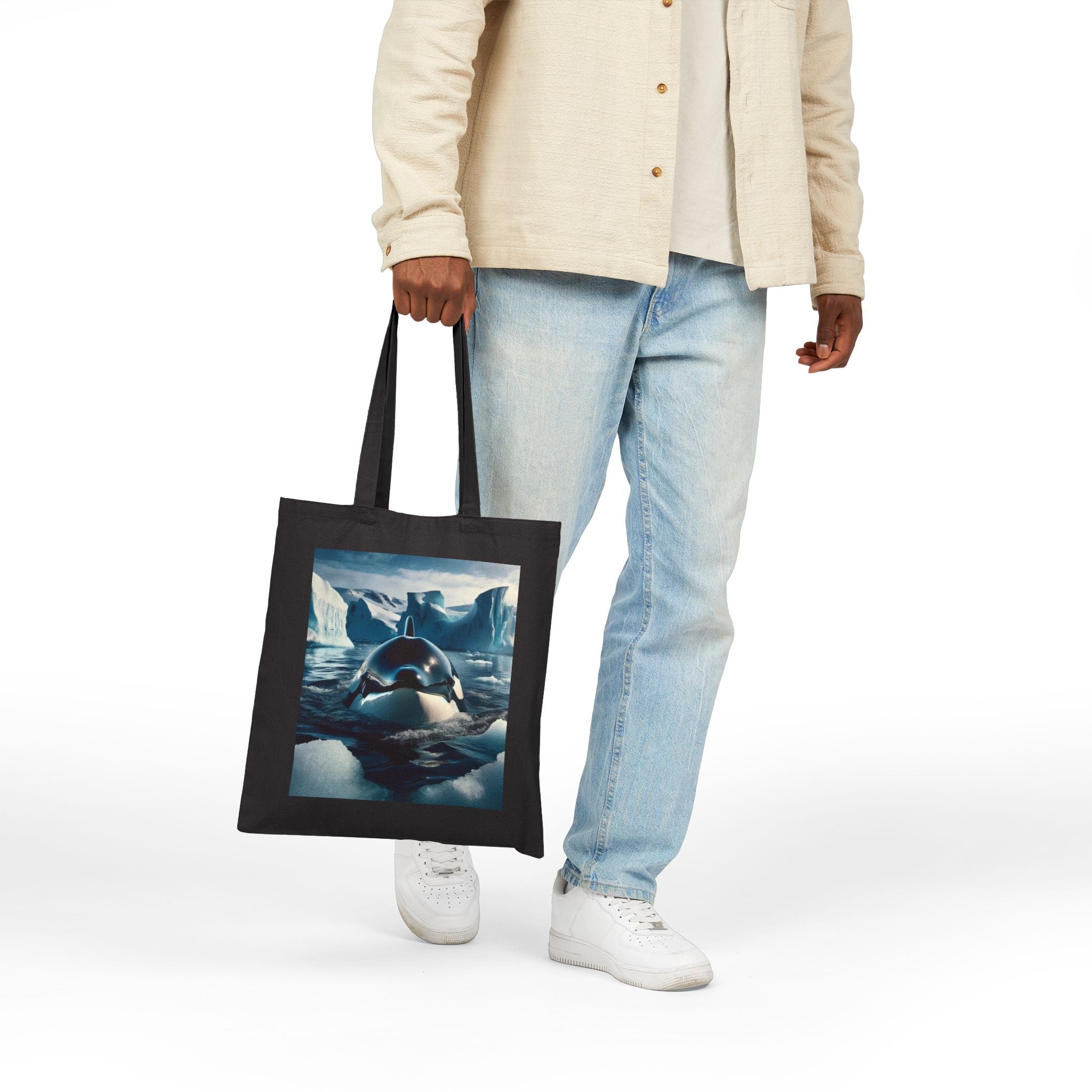 Orca Design - Cotton Canvas Tote Bag