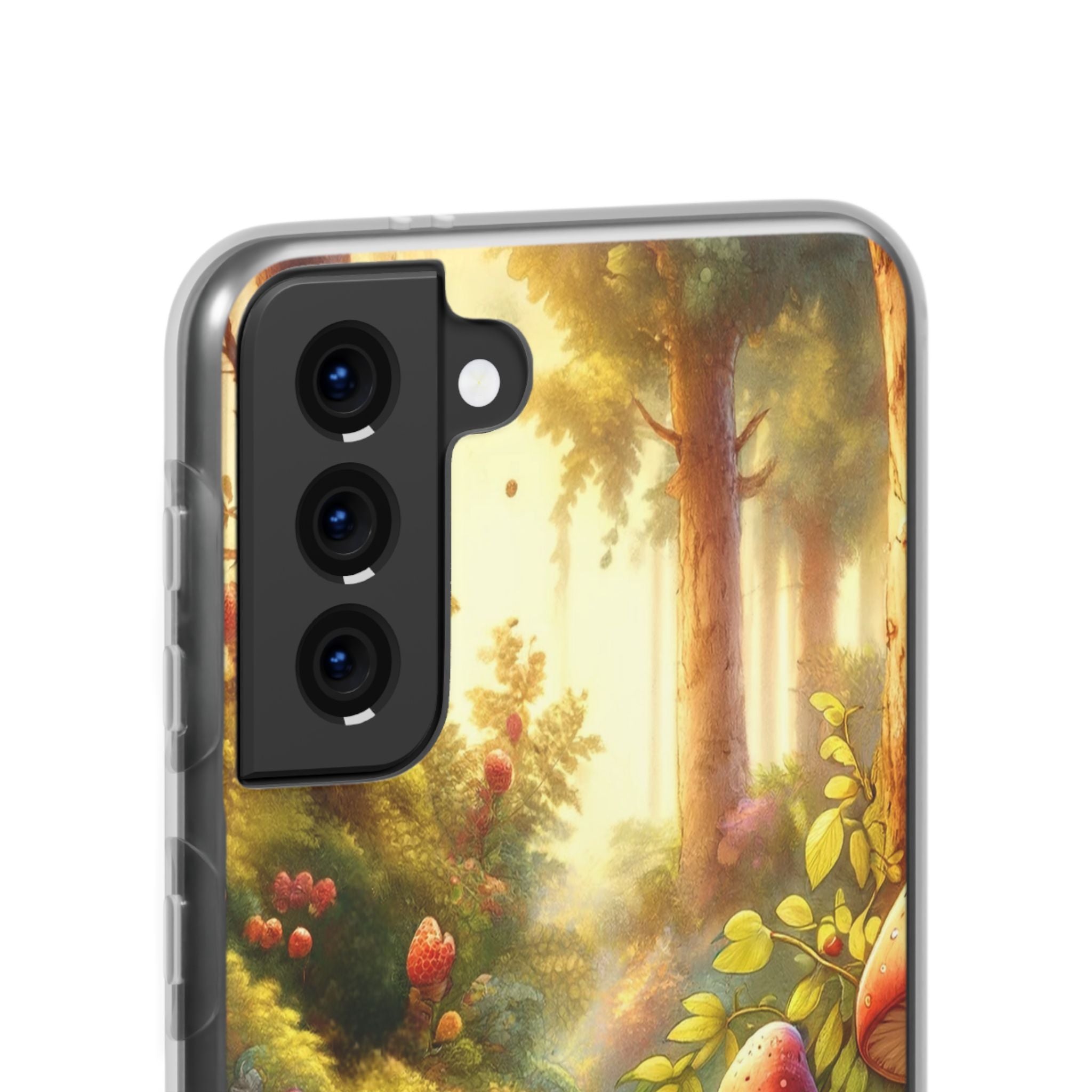 Gnome and mushrooms - Flexi Case (Samsung only)