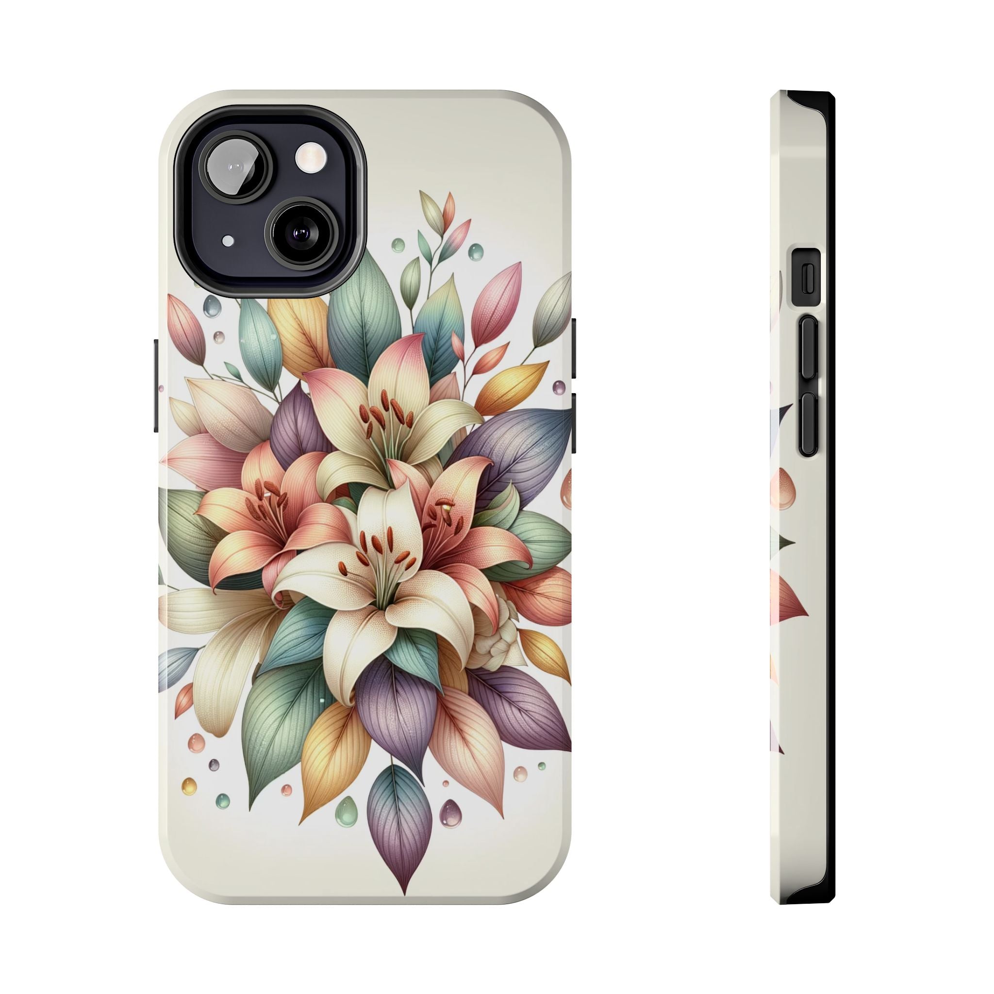 Phone Cases - Beautiful Lily Bouquet Design