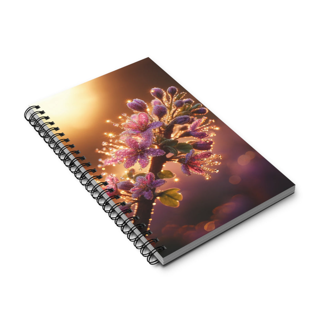 Lavender-coloured Diamond flowers (5) - Spiral Journal