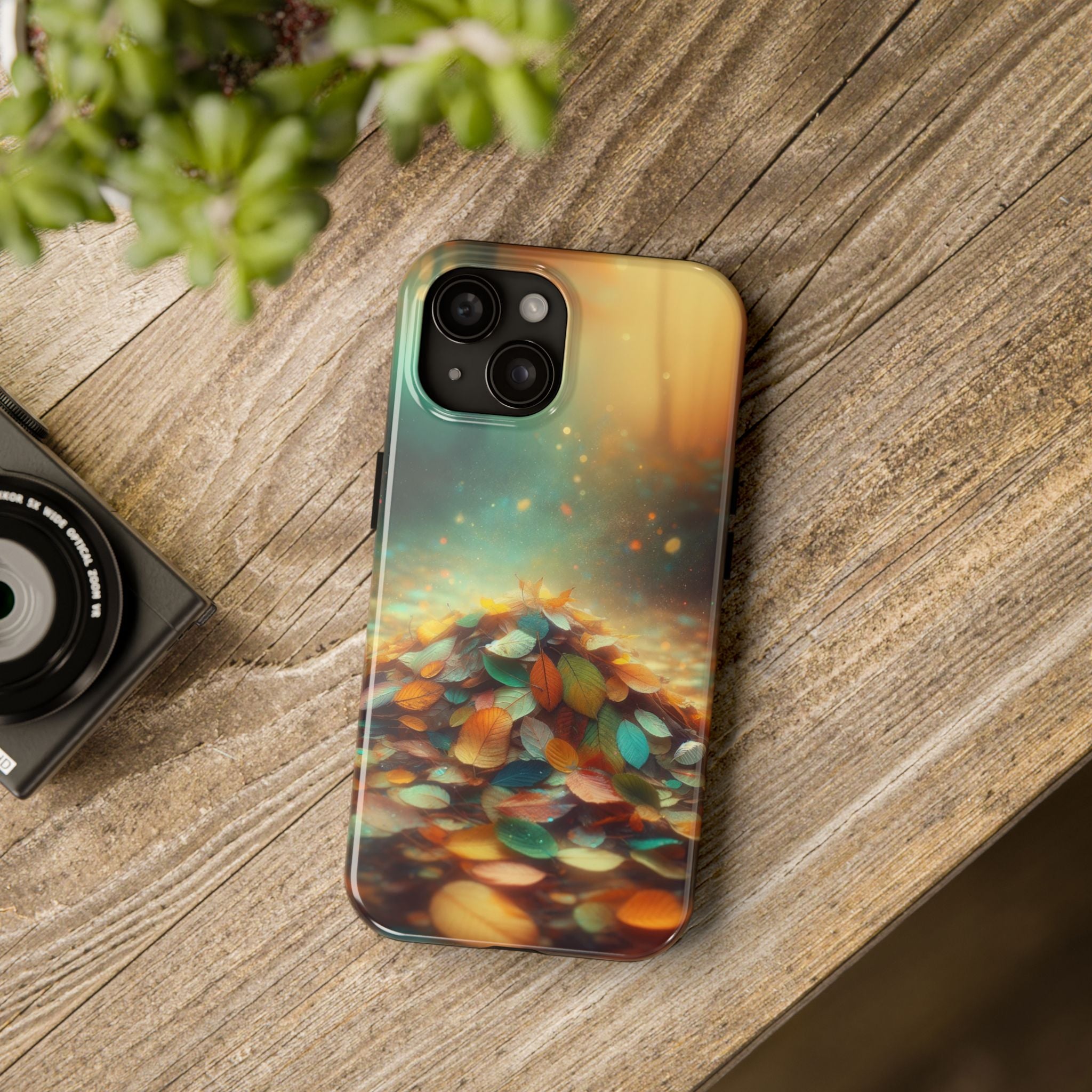 Pile of leaves - Tough Phone Case