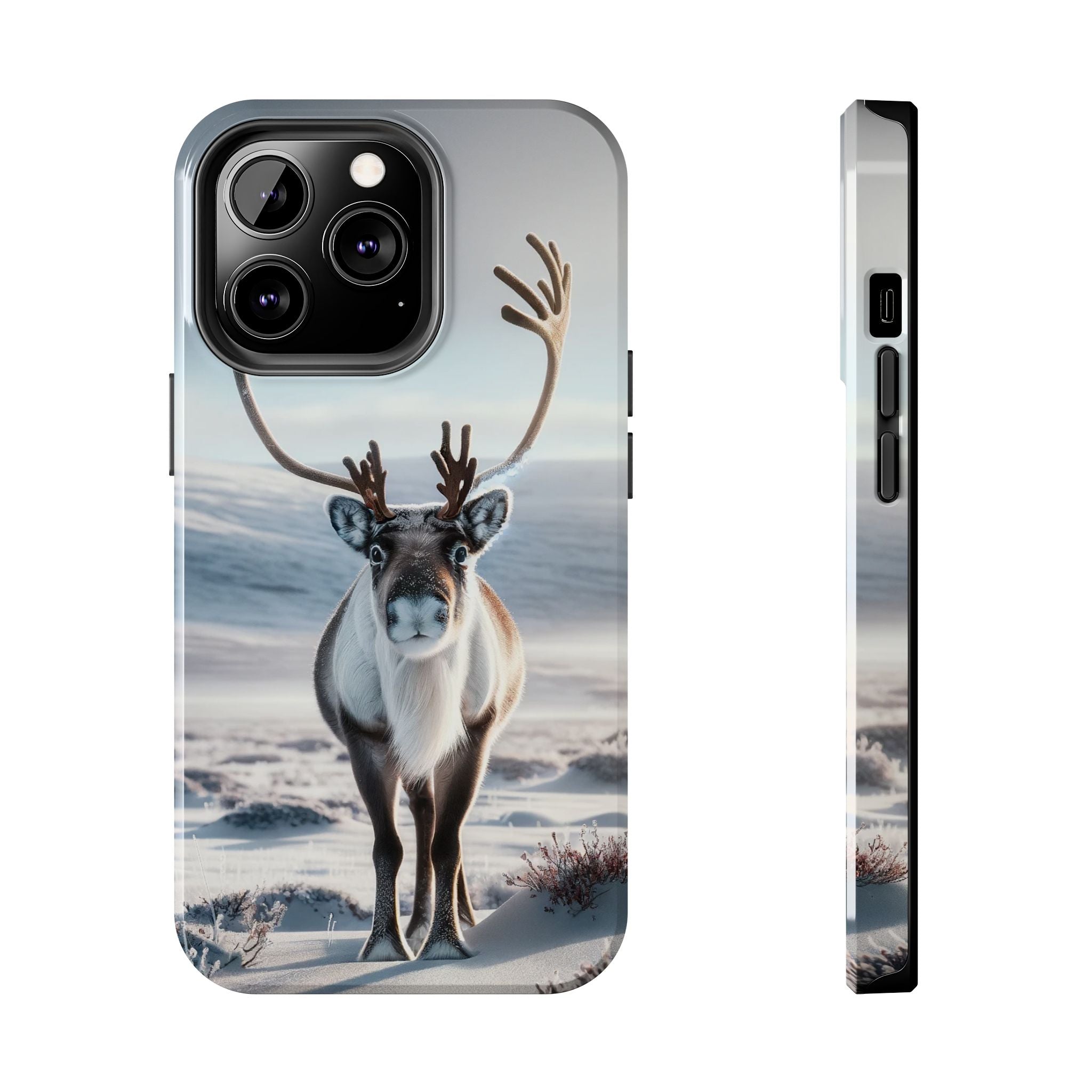 Phone Cases - Curious Reindeer Design