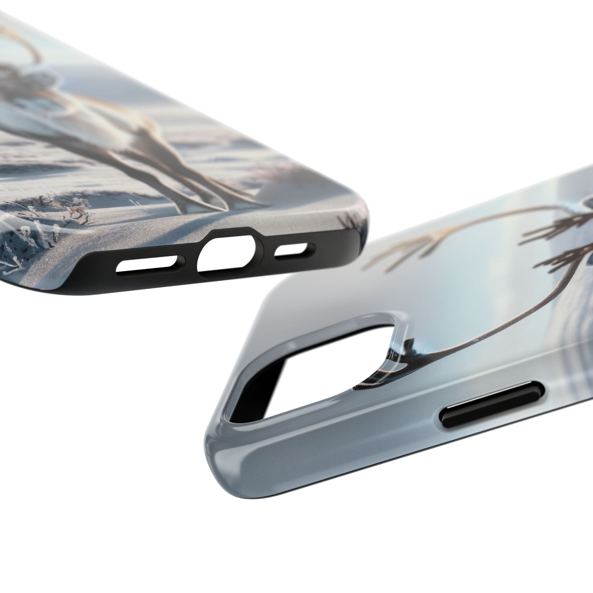 Phone Cases - Curious Reindeer Design