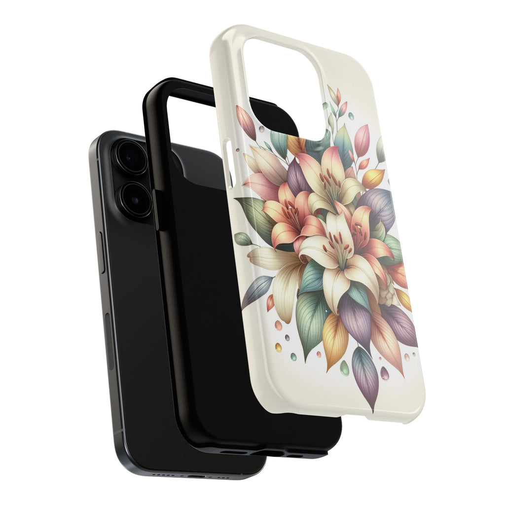 Phone Cases - Beautiful Lily Bouquet Design